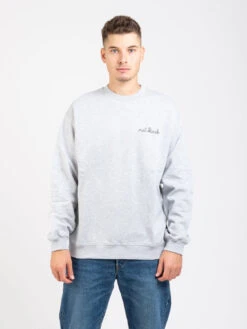 Maison Labiche Felpa Nuit Blanche Light Heather Grey