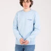 Maison Labiche Felpa Out Of Office Sky Blue -Obey Negozio maison labiche felpa out of office sky blue1