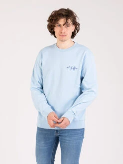 Maison Labiche Felpa Out Of Office Sky Blue