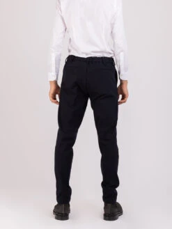 Pantaloni Panno Blu Con Vita Elastica E Coulisse 7 Pantaloni Panno Blu Con Vita Elastica E Coulisse -Obey Negozio myths pantaloni panno blu con vita elastica e coulisse3