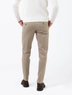 Pantaloni Zeus Beige In Cotone -Obey Negozio myths pantaloni zeus beige in cotone3