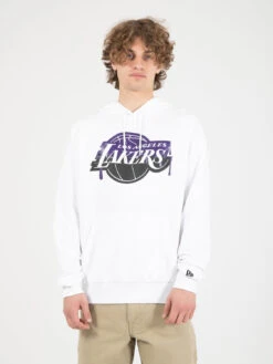 NEW ERA Felpa LA Lakers NBA Drip Logo White