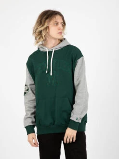 NEW ERA Felpa Oversize New York Yankees Verde / Grigio