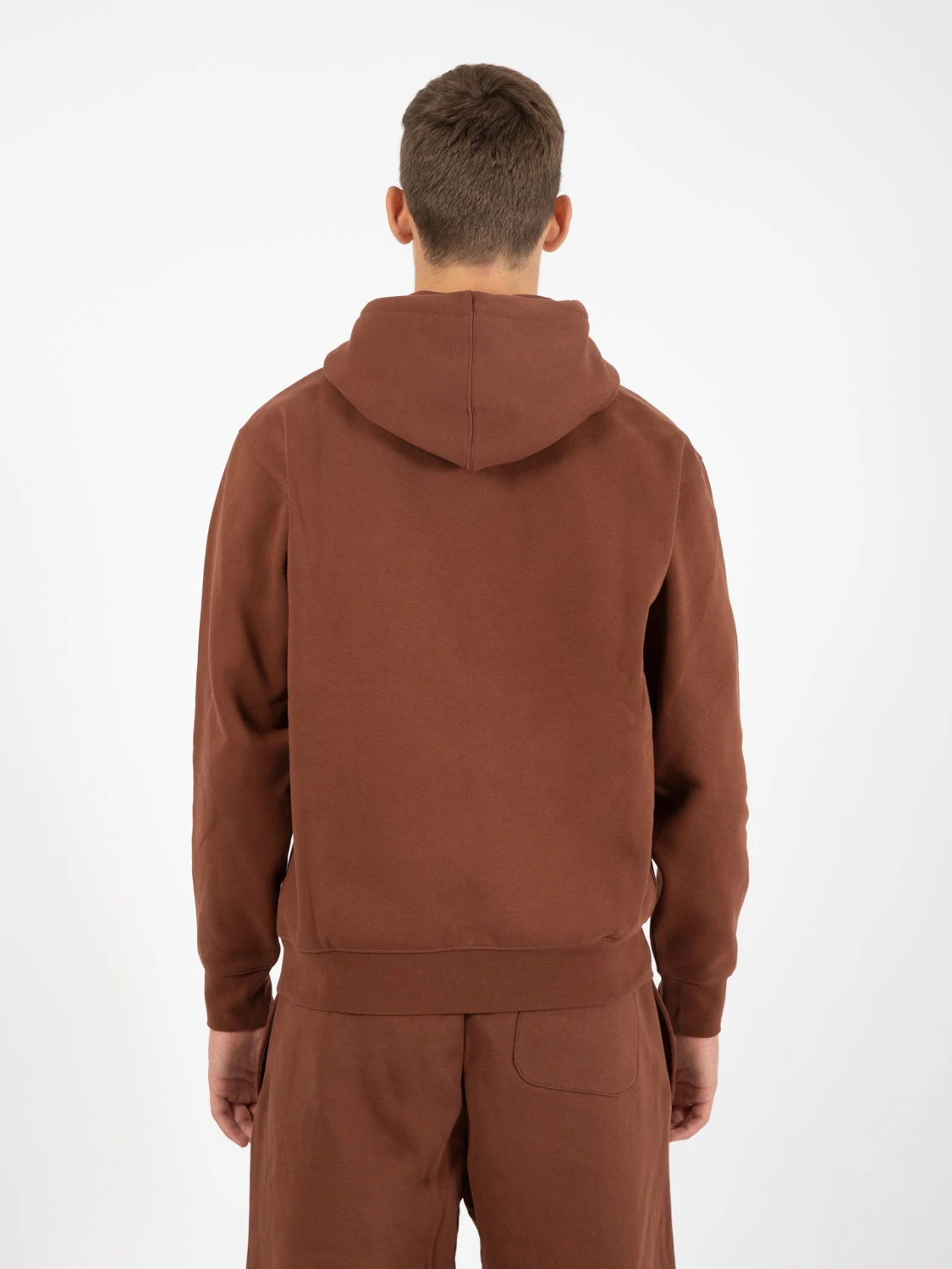 OBEY Felpa Estabilished Works Eyes Hood Fleece Sepia 5 OBEY Felpa Estabilished Works Eyes Hood Fleece Sepia - immagine 3