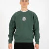 OBEY Felpa Icon Extra Heavy Crew II Fleece Dark Cedar -Obey Negozio obey felpa icon extra heavy crew ii fleece dark cedar1