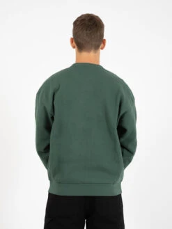 OBEY Felpa Icon Extra Heavy Crew II Fleece Dark Cedar -Obey Negozio obey felpa icon extra heavy crew ii fleece dark cedar3