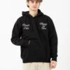OBEY Felpa Late Hood Black -Obey Negozio obey felpa late hood black2