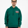 OBEY Felpa Subvert Premium Hooded Fleece Adventure Green -Obey Negozio obey felpa subvert premium hodeed fleece adventure green1
