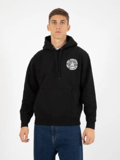 OBEY Felpa Worldwide Globe Premium Hooded Black