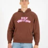 OBEY Felpa Year Hood Sepia -Obey Negozio obey felpa year hood sepia1