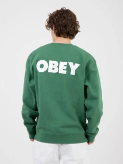 Obey Bold Crew Palm Leaf -Obey Negozio obey obey bold crew palm leaf3