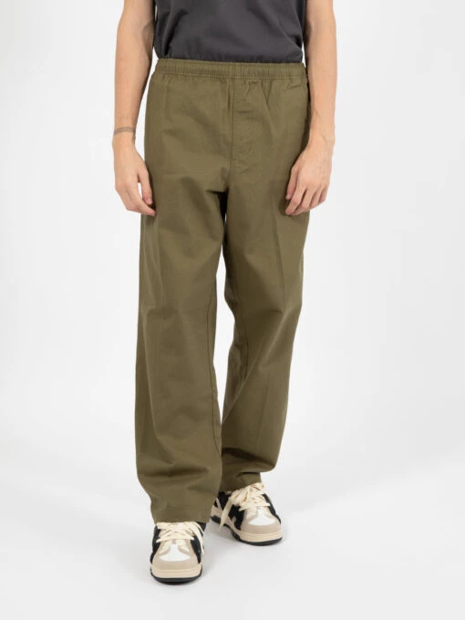 OBEY Pantalone Easy Twill Pant Field Green 8 OBEY Pantalone Easy Twill Pant Field Green -Obey Negozio obey pantalone easy twill pant field green1