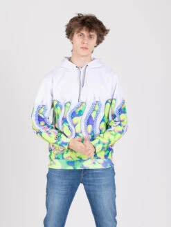 Octopus Felpa Hoodie Sublimated Drank Lilla