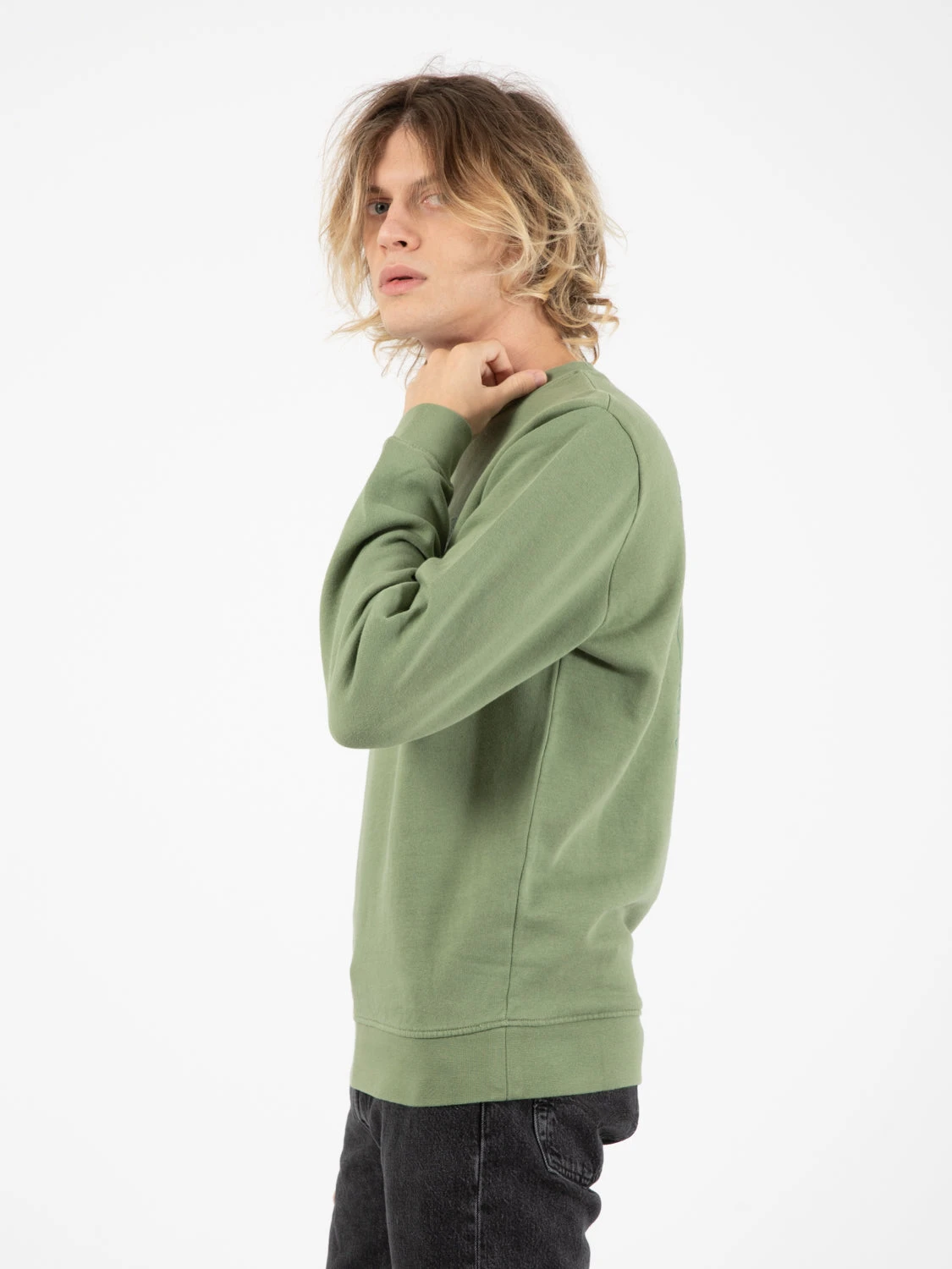 Felpa Climb Sage Green 4 Felpa Climb Sage Green - immagine 2