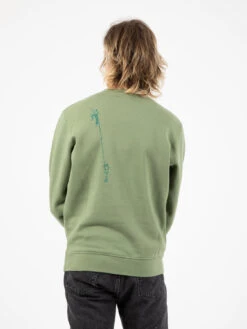 Felpa Climb Sage Green 7 Felpa Climb Sage Green -Obey Negozio olow felpa climb sage green3