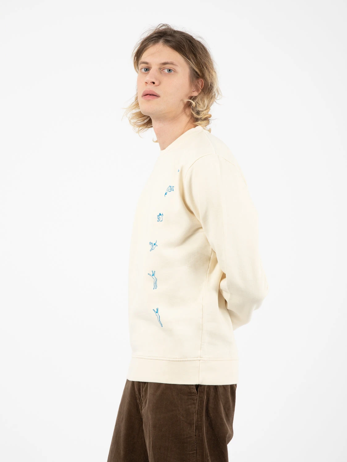 Felpa High Dive Ivory 4 Felpa High Dive Ivory - immagine 2