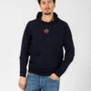 Paul&Shark Felpa Cappuccio Blu Con Logo -Obey Negozio paul shark felpa cappuccio blu con logo1