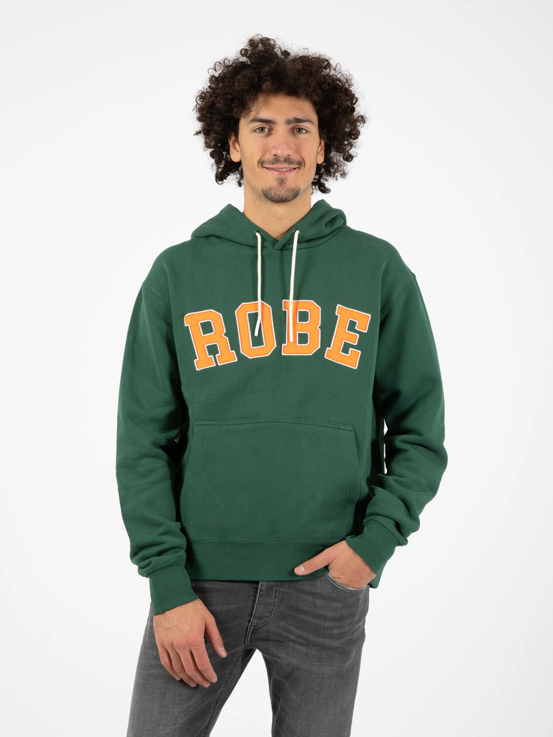 Felpa Malbum Green Dark / Orange 3 Felpa Malbum Green Dark / Orange