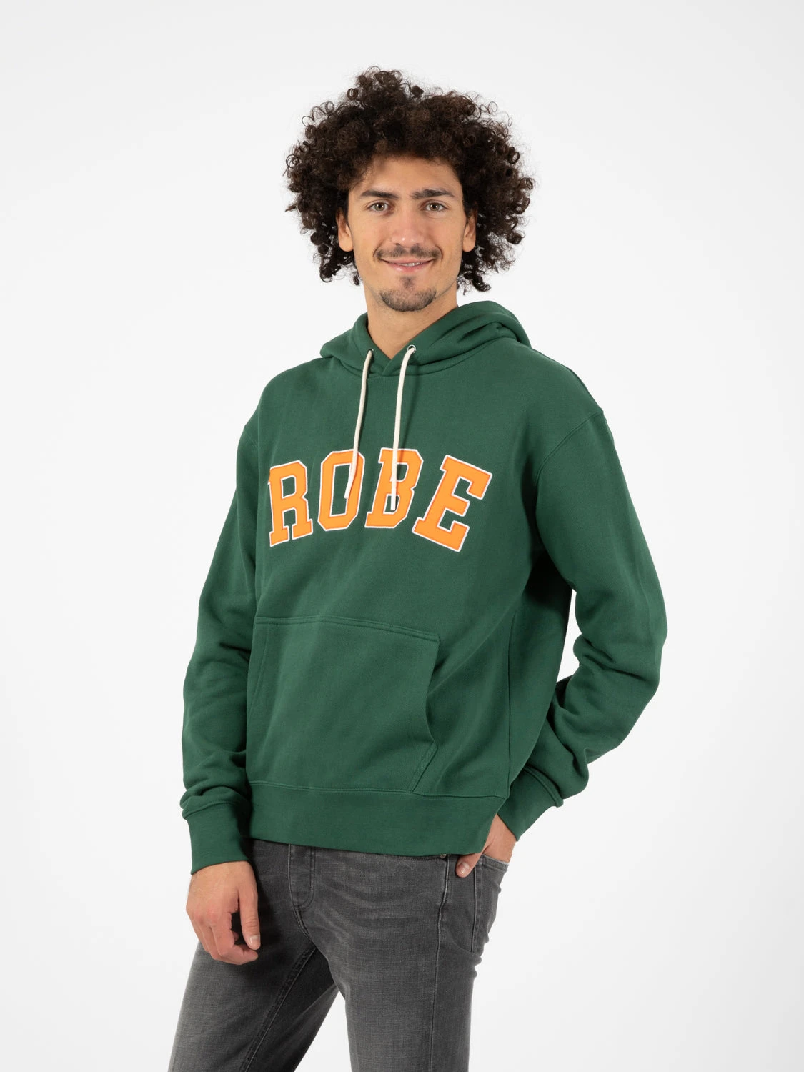 Felpa Malbum Green Dark / Orange 4 Felpa Malbum Green Dark / Orange - immagine 2