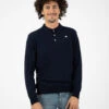 Polo Daimen Blue Marine -Obey Negozio robe di kappa polo daimen blue marine1