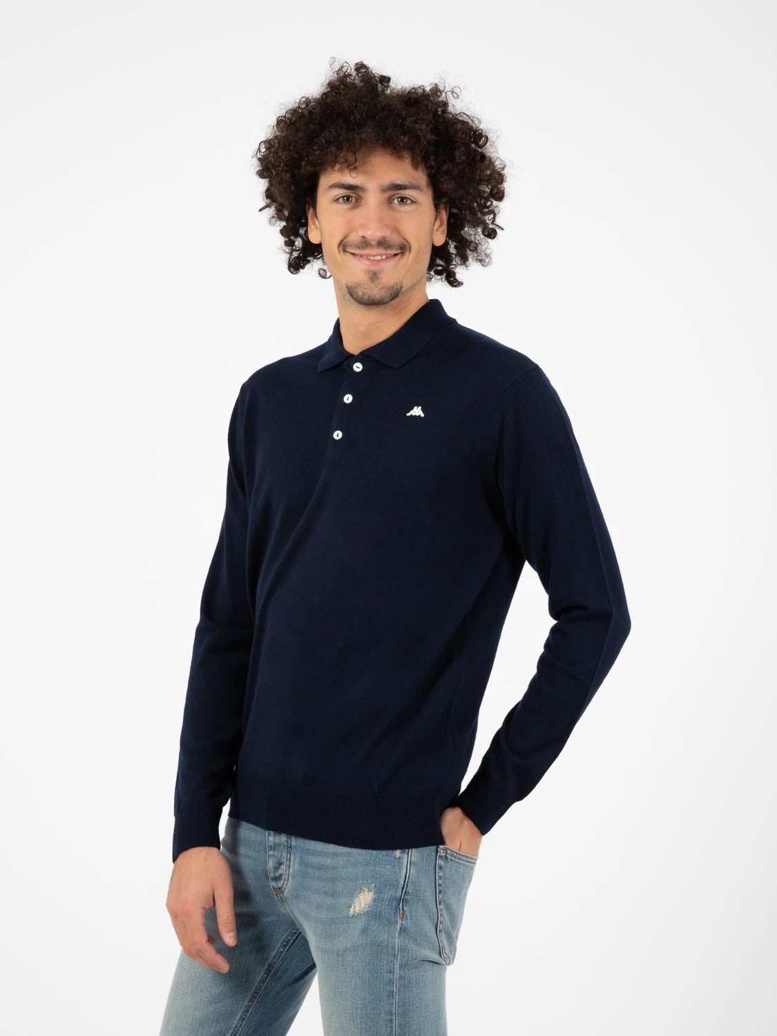 Polo Daimen Blue Marine 4 Polo Daimen Blue Marine - immagine 2