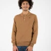 Polo Daimen Marrone Cammello -Obey Negozio robe di kappa polo daimen marrone cammello1
