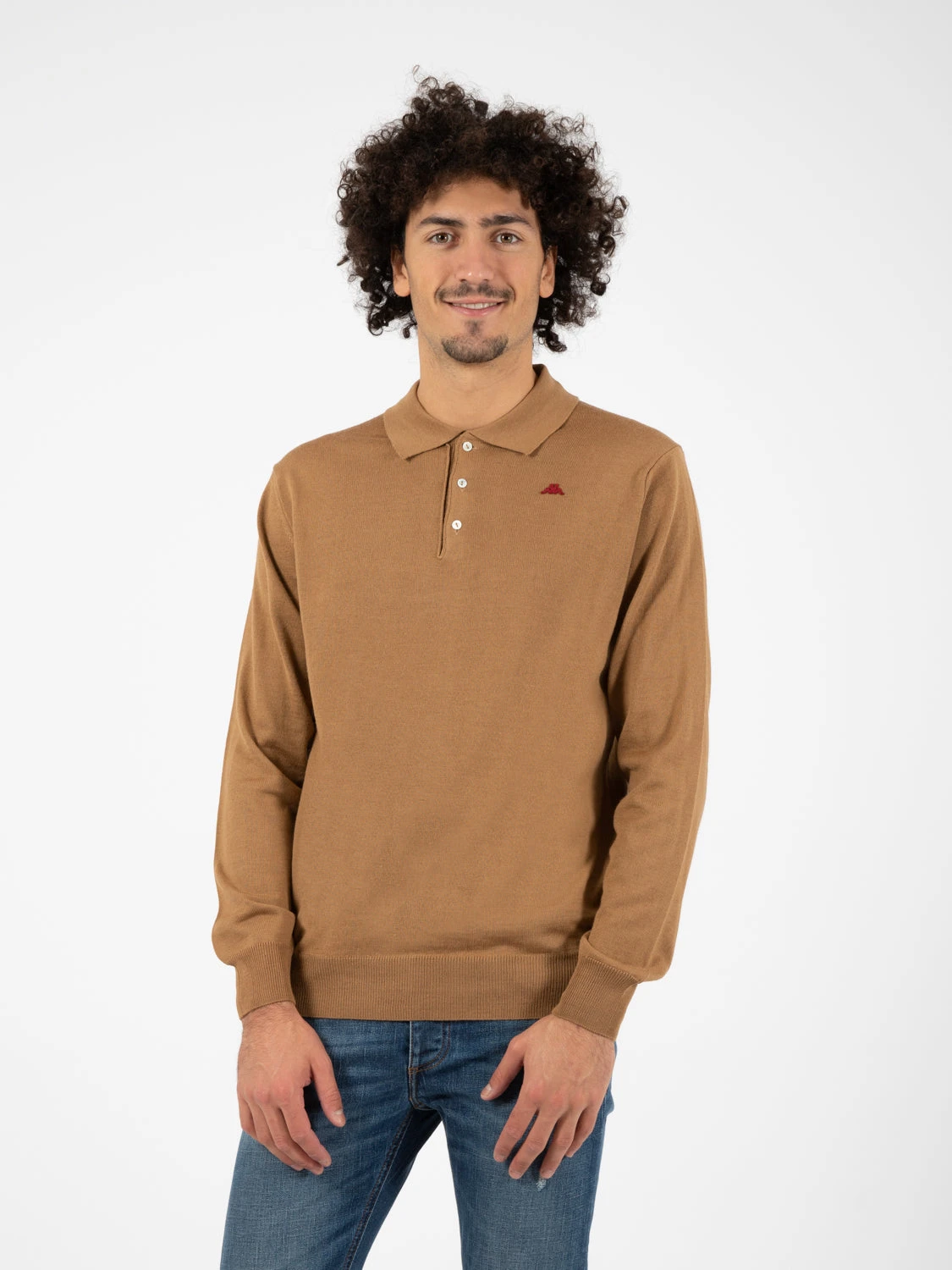 Polo Daimen Marrone Cammello 3 Polo Daimen Marrone Cammello