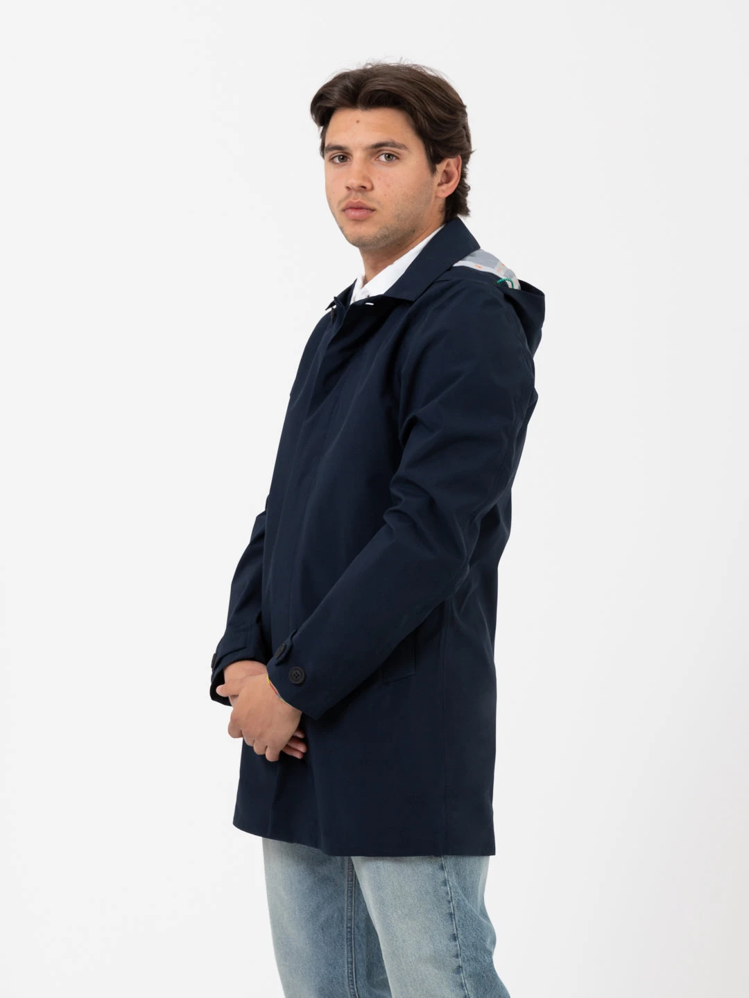 SAVE THE DUCK Trench Grin14 Triton Navy Blue 4 SAVE THE DUCK Trench Grin14 Triton Navy Blue - immagine 2