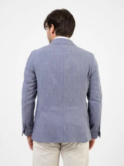 Blazer Mandorla Misto Rayon Blu -Obey Negozio stimm blazer mandorla misto rayon blu3