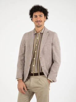 Blazer Pera Fango Mélange