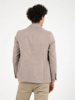 Blazer Pera Fango Mélange -Obey Negozio stimm blazer pera fango melange3