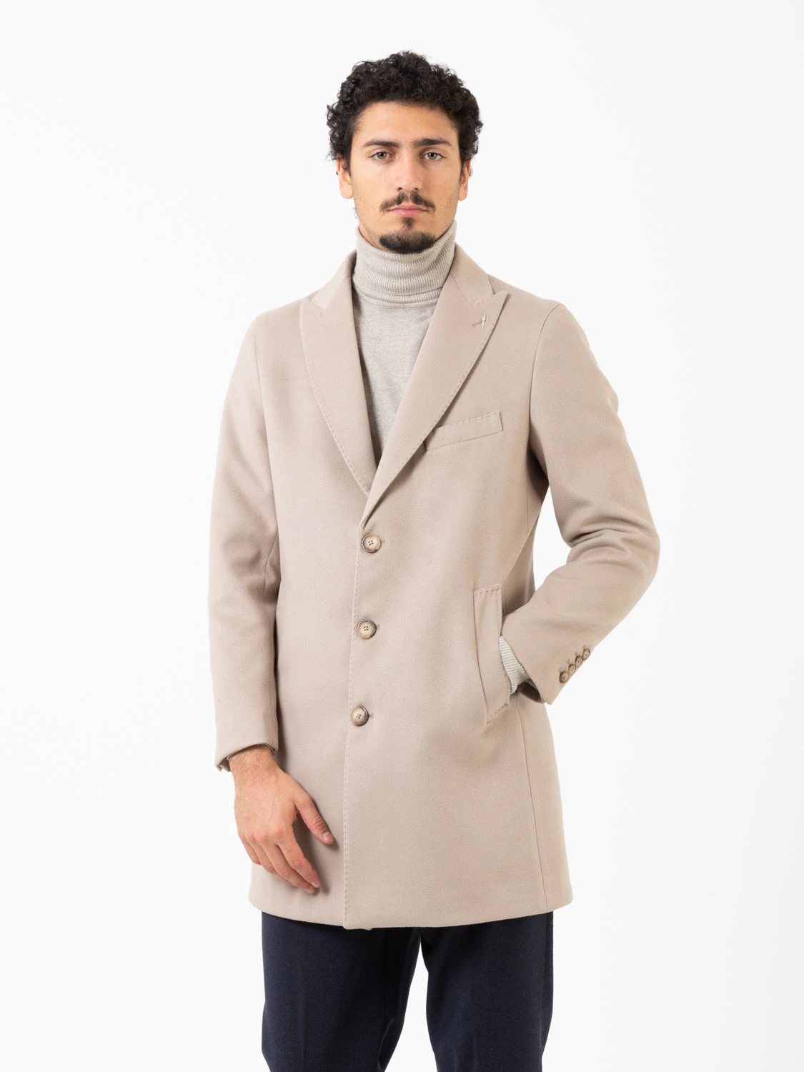 Obey Negozio 27 Obey Negozio -Obey Negozio stimm cappotto dolomiti sabbia1