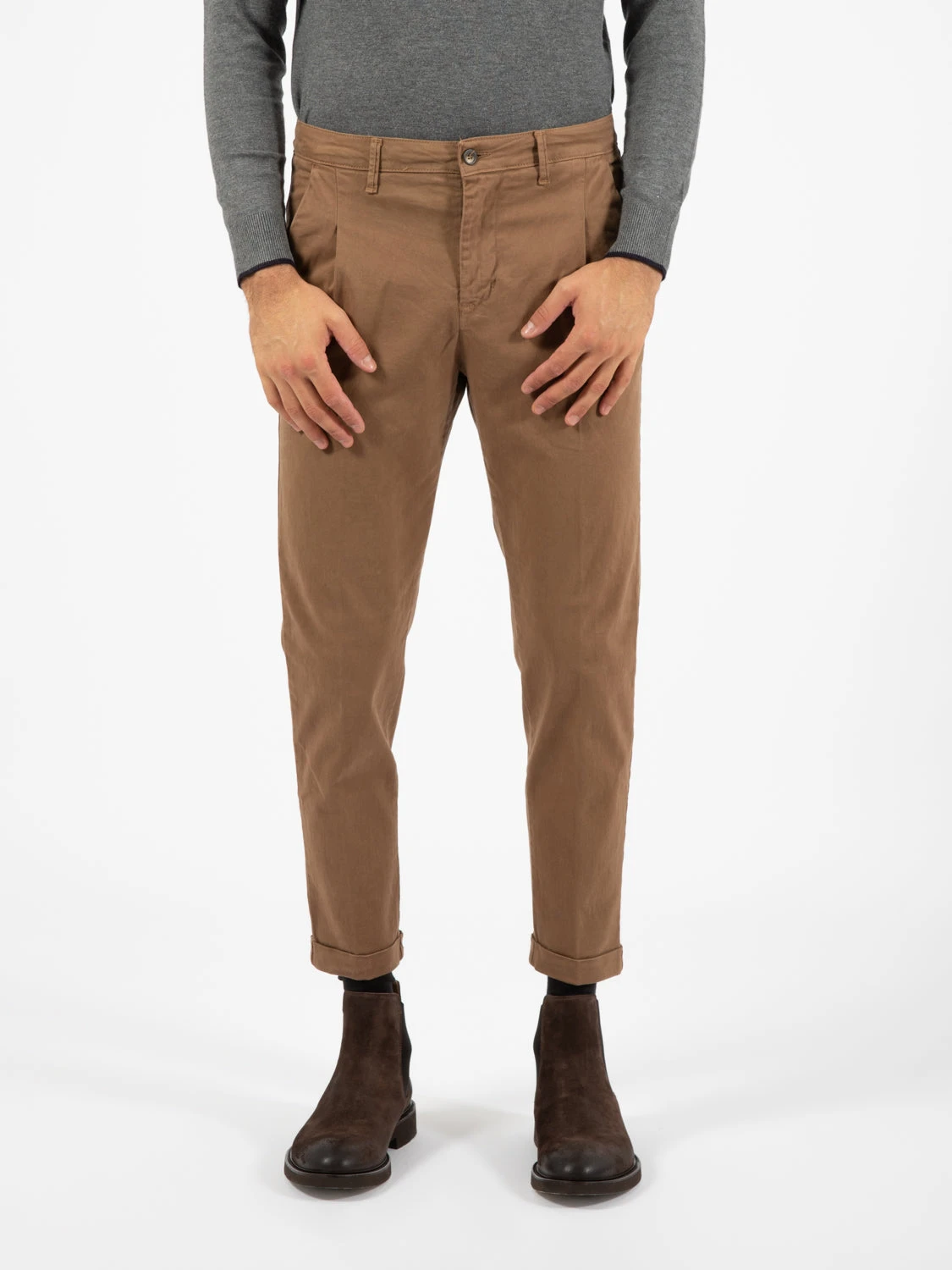 Pantalone Gabardina Cappuccino 3 Pantalone Gabardina Cappuccino
