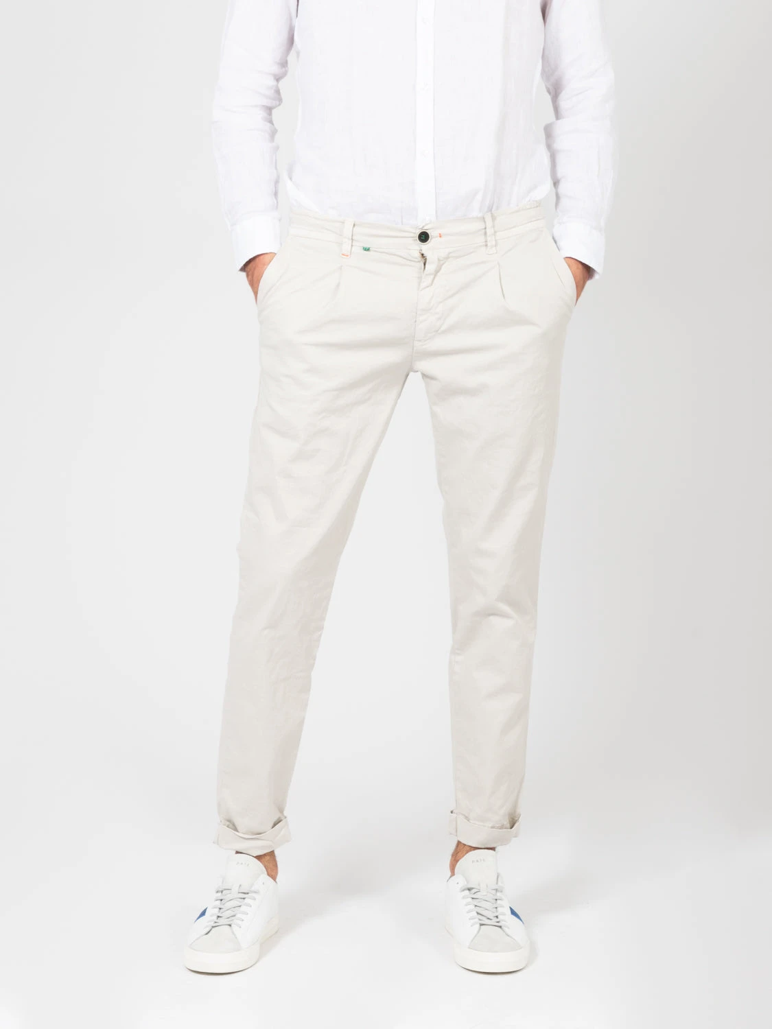 Pantaloni Bowl Ecru 3 Pantaloni Bowl Ecru