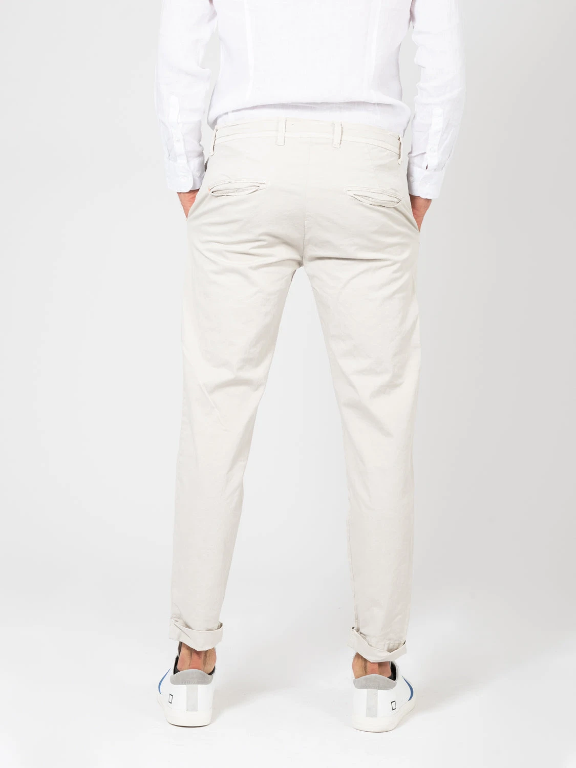 Pantaloni Bowl Ecru 5 Pantaloni Bowl Ecru - immagine 3