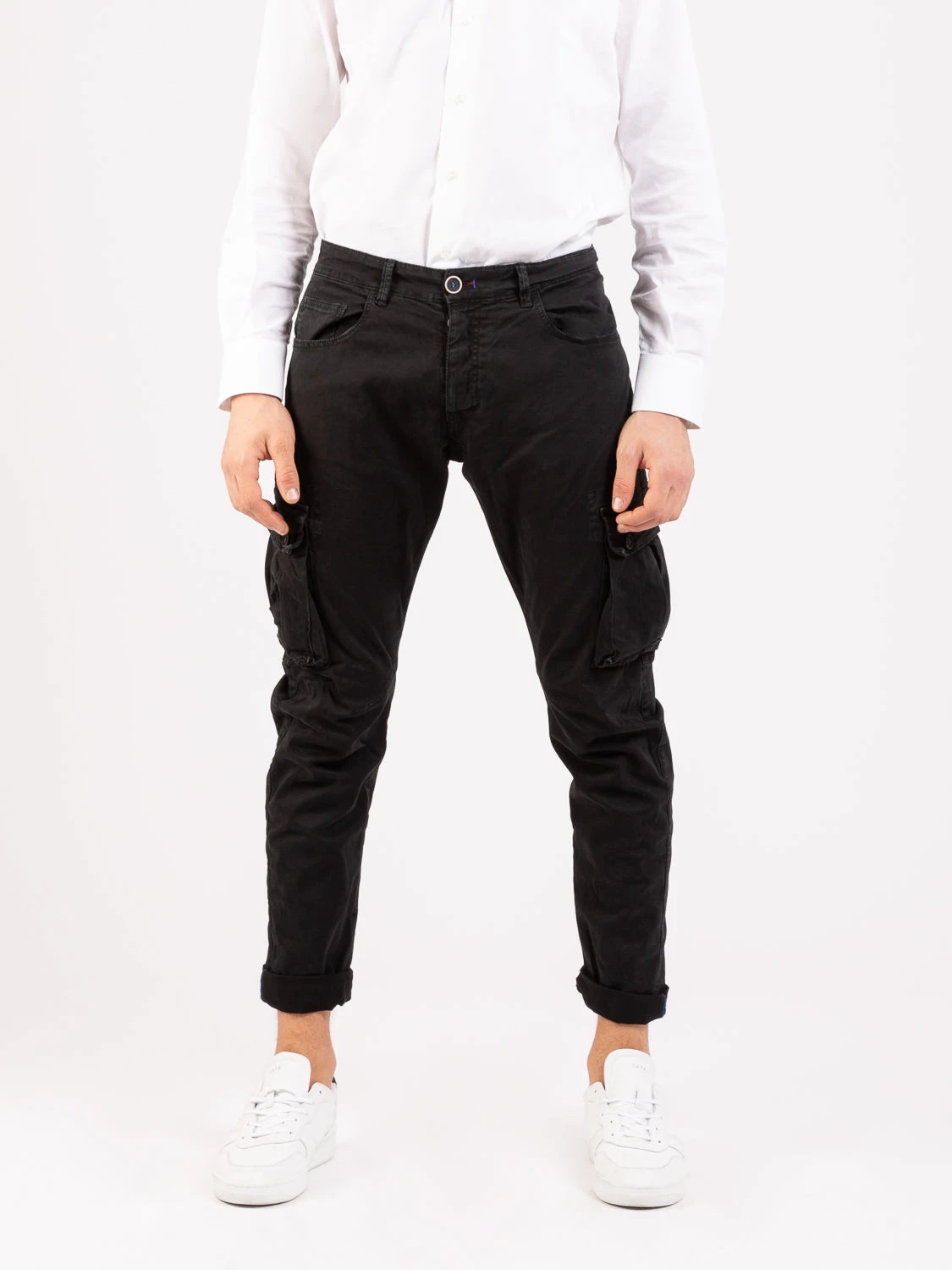 Pantaloni Cargo Vietnam Neri 3 Pantaloni Cargo Vietnam Neri
