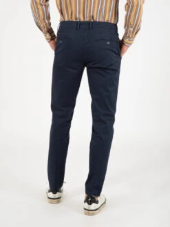 Pantaloni Chino In Cotone Blu -Obey Negozio stimm pantaloni chino in cotone blu3