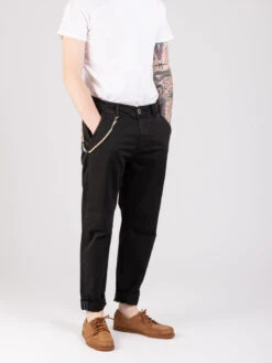 Pantaloni Jerry Neri Con Corda