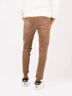 Pantaloni Mirtos Cotone Stretch Caramello -Obey Negozio stimm pantaloni mirtos cotone stretch caramello3