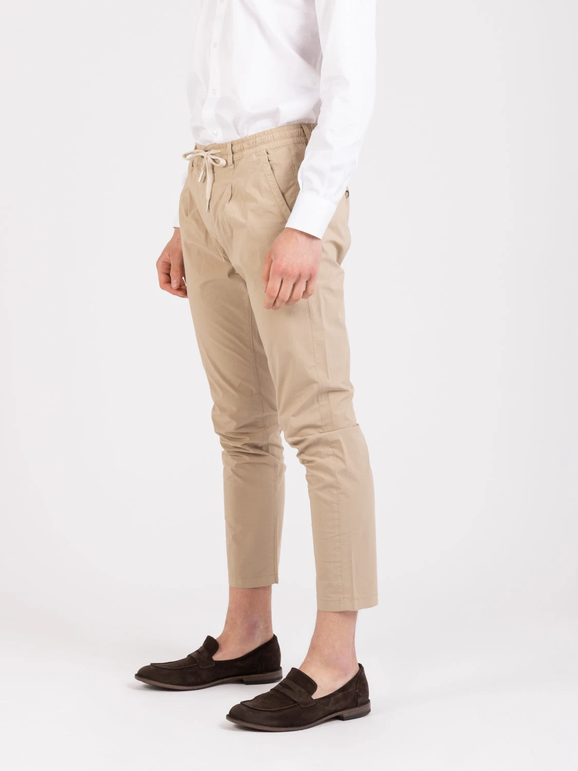 Pantaloni Spago 701 Nocciola 4 Pantaloni Spago 701 Nocciola - immagine 2