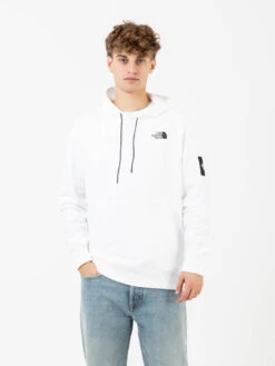 The North Face Felpa Hoodie Patch Graphic TNF White