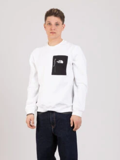 The North Face Felpa Tech Girocollo Bianca