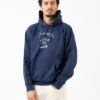 Thrasher Felpa Hoodie Gonz Navy / White -Obey Negozio thrasher felpa hoodie gonz navy white1