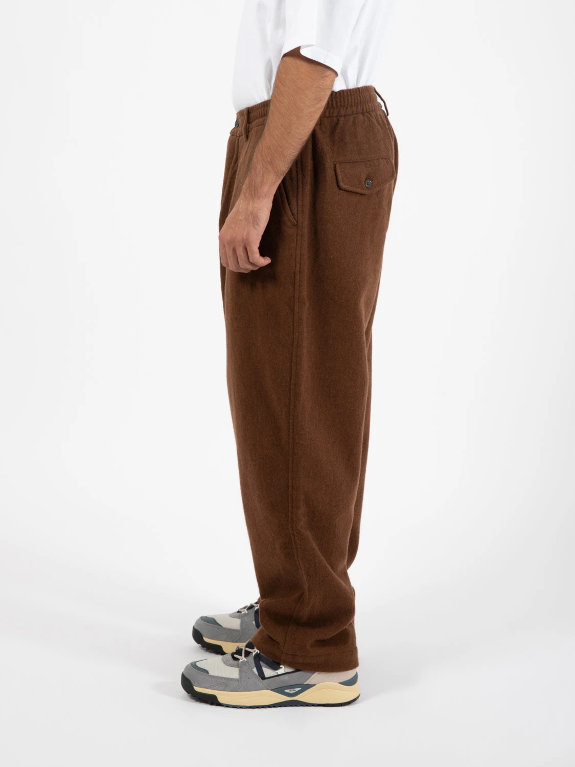 Pantaloni Oxford In Lana Cumino 3 Pantaloni Oxford In Lana Cumino - immagine 2